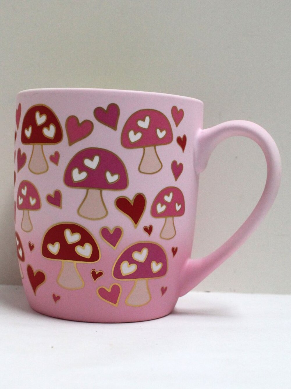 Sheffield Home Hearts & Mushrooms Coffee Tea or Beverage Cup